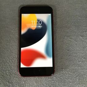 中古 国内版 SIMフリー iPhoneSE 第2世代 レッド色