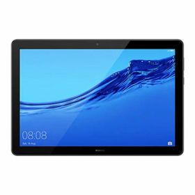 【中古】【安心保証】 Huawei MediaPad T5 AGS2-L09[16GB] SIMフリー ブラック イオンモバイル版