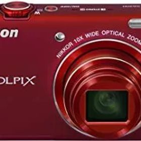 Nikon デジタルカメラ COOLPIX (クールピクス) S6200 ブリリアントレッド S6200RD