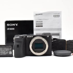 ■2281ショットのほぼ新品■ ソニー α6600 ミラーレス一眼 #D087