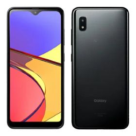 【SIMロック解除済】【ネットワーク利用制限−】au Galaxy A21 シンプル SCV49 Black SAMSUNG 当社3ヶ月間保証 中古 イオシス