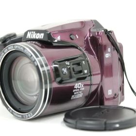 【返品保証】 ニコン Nikon COOLPIX B500 パープル 40x コンパクトデジタルカメラ e10381