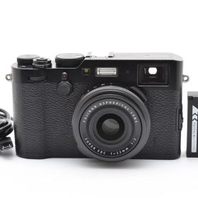 【返品保証】★美品★フジフイルム FUJIFILM X100F ブラック 《ショット数:14252回》★ L898#7649