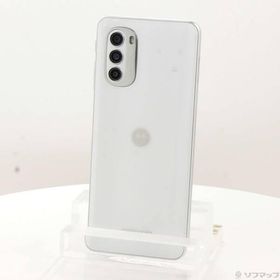 〔中古〕Motorola(モトローラ) moto g52j 5G 128GB パールホワイト PATM0001JP SIMフリー〔352-ud〕