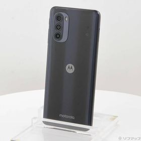 〔中古〕Motorola(モトローラ) moto g52j 5G 128GB インクブラック PATM0000JP SIMフリー〔377-ud〕