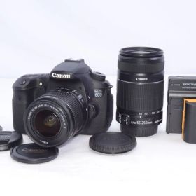 Canon キャノン EOS 60D ダブルズームキット EF-S18-55ｍｍ/EF-S55-250ｍｍ EOS60D-WKIT