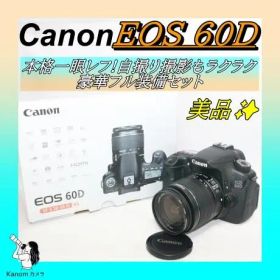 新品級S回数964回⭐️フル装備キット⭐Canon EOS 60D⭐趣味・旅行