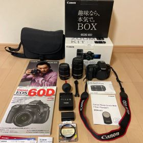 Canon EOS 60D ダブルズームキットオーバーホール済み