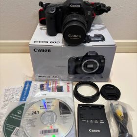 ② Canon EOS60D DS126281 デジタル一眼レフカメラ ZOOM LENS EF-S 18-55㎜ 1:3.5-5.6 Ⅱ USM レンズ