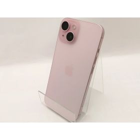 【中古】Apple SoftBank 【SIMフリー】 iPhone 15 128GB ピンク MTMJ3J/A【神保町】保証期間1ヶ月【ランクC】