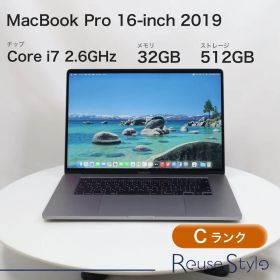 MacBook Pro 16-inch 2019【ランク：C】【カラー：スペースグレイ】【ストレージ：512GB】【メモリ：32GB】【JIS配列キーボード】