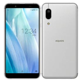 【SIMロック解除済】Softbank AQUOS sense3 basic 907SH Silver SHARP 当社3ヶ月間保証 中古 イオシス