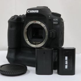 【返品保証】 【シャッター1000回以下】キャノン Canon EOS 90D BG-E14付き デジタル一眼 e11793