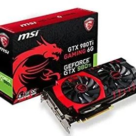 【中古-非常に良い】 MSI GTX 980TI GAMING 6G グラフィックスボード VD5769 GTX 980TI GAMING 6G