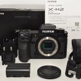 新品級！ 富士フイルム FUJIFILM ミラーレス一眼デジタルカメラ X-H2 ボディ ＃7326