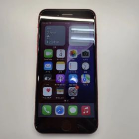 訳あり iPhone SE3 64GB レッド 75% 画面横線表示