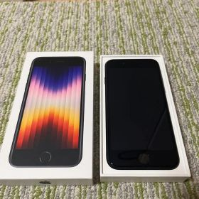 iPhone SE (第3世代) ブラック 箱付き