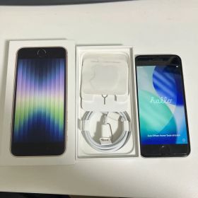 Apple iPhone SE3 スターライト 本体 （ケース付き）ジャンク品