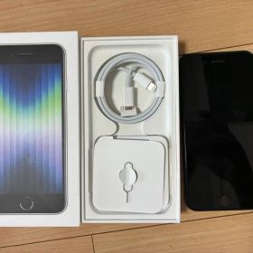 訳あり Apple iPhone SE 第3世代64 GB本体 箱充電ケーブル◯