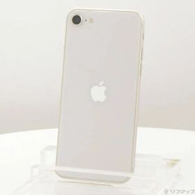 ソフマップ 〔中古品〕 iPhone SE 第3世代 64GB スターライト MMYD3J／A SIMフリー【348】
