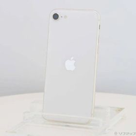 ソフマップ 〔中古品〕 iPhone SE 第3世代 128GB スターライト MMYG3J／A SIMフリー 〔ネットワーク利用制限▲〕【258】