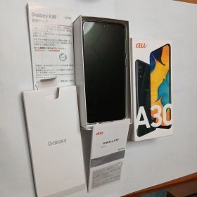 Samsung Galaxy A30 SCV43 ブラック