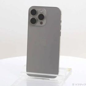 ソフマップ 〔中古品〕 iPhone15 Pro Max 256GB ナチュラルチタニウム MU6R3J／A SIMフリー【295】