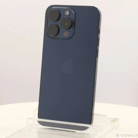 ソフマップ 〔中古品〕 iPhone15 Pro Max 256GB ブルーチタニウム MU6T3J／A SIMフリー【348】
