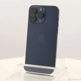 ソフマップ 〔中古品〕 iPhone15 Pro Max 256GB ブルーチタニウム MU6T3J／A SIMフリー【348】