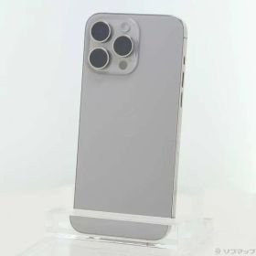 ソフマップ 〔中古品〕 iPhone15 Pro Max 512GB ナチュラルチタニウム MU6W3J／A SIMフリー【377】