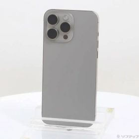 ソフマップ 〔中古品〕 iPhone15 Pro Max 512GB ナチュラルチタニウム MU6W3J／A SIMフリー【348】