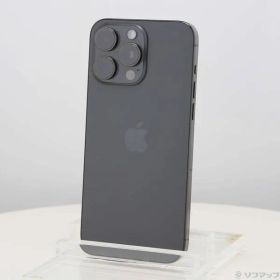 ソフマップ 〔中古品〕 iPhone15 Pro Max 1TB ブラックチタニウム MU6Y3J／A SIMフリー【198】