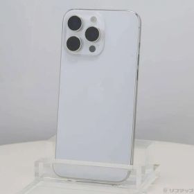 ソフマップ 〔中古品〕 iPhone15 Pro Max 1TB ホワイトチタニウム MU703J／A SIMフリー【349】