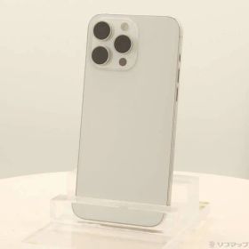 ソフマップ 〔中古品〕 iPhone15 Pro Max 1TB ホワイトチタニウム MU703J／A SIMフリー【262】