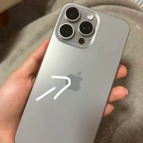 Apple iPhone 15pro maxシルバー 本体