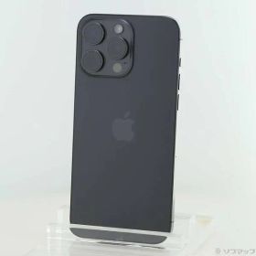 ソフマップ 〔中古品〕 iPhone15 Pro Max 256GB ブラックチタニウム MU6P3J／A SIMフリー【262】