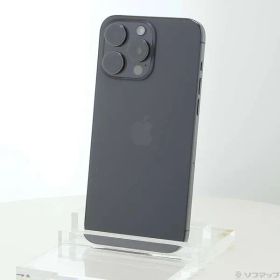 ソフマップ 〔中古品〕 iPhone15 Pro Max 512GB ブラックチタニウム NU6U3J／A SIMフリー【377】