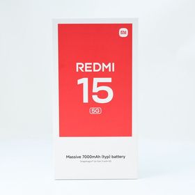 【新品同様】SIMフリー Xiaomi Redmi 15 5G 128GB A501XM