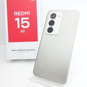 【SIMフリー】Xiaomi Redmi 15 5G 128GB チタングレー 利用制限〇