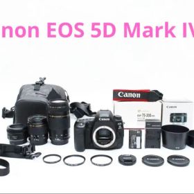 Canon EOS 5D Mark IV 標準&望遠&単焦点トリプルレンズセット