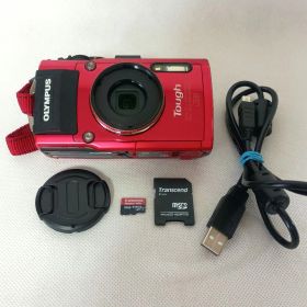 【訳あり】OLYMPUS オリンパス TG-4 Tough レッド 動作確認済み