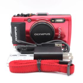 ≪並品≫ OLYMPUS STYLUS TG-4 Tough レッド #20260423-C3735-1