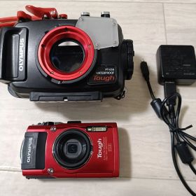 OLYMPUS TG-4 Tough 防水カメラ 潜水ハウジング PT-056