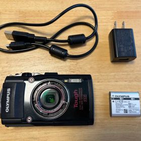 【動作確認済み】OLYMPUS Tough TG-4 防水カメラ 充電器付き