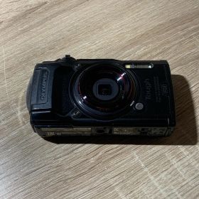 0484 OLYMPUS TOUGH TG-6 ブラック デジカメ 【ネ】