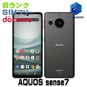 【中古】SH-53C AQUOS sense7【良品中古 】 SIMフリー ブラック docomo ドコモ アクオス 372270-スマートホン スマートフォン スマホ 携帯電話 白ロム 本体 格安