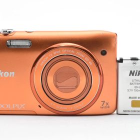 ★良品★ NIKON ニコン COOLPIX S3500 コンパクトデジタルカメラ #K438-2