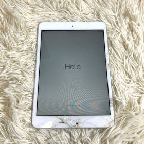 ジャンク iPadmini (第1世代) ホワイト A1432 画面ひび割れあり