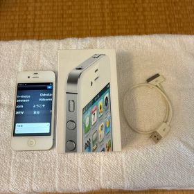 iPhone4S 16GB 箱&充電ケーブル