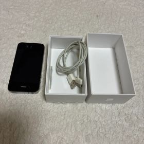 Apple iPhone 4 本体 ブラック USBケーブル付